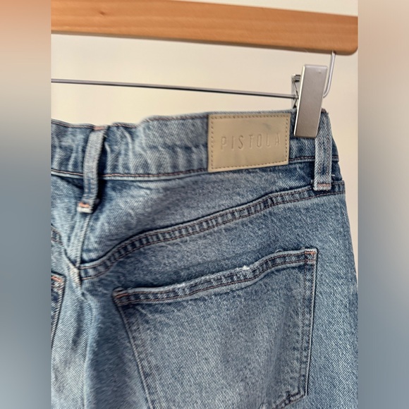 Cassie High waist crop straight leg jean (Hilltop Vintage) - Picture 4 of 10